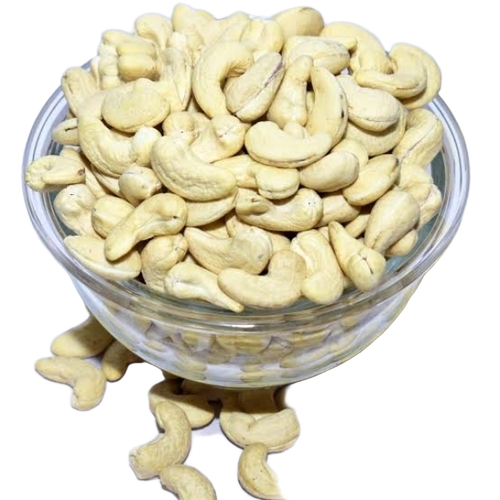Whole Cashew Nuts - Organic White, Half Moon Shaped, Grade A | Crunchy Texture, Protein Rich, Gluten Free, Nutrient Packed