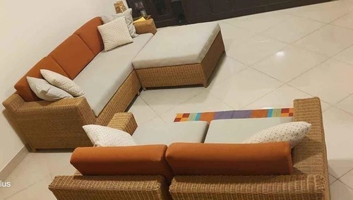 5 Seater Indoor Cane Sofa Set