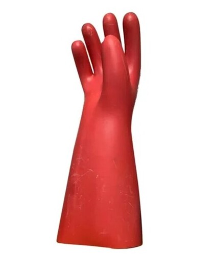 Electrical Insulating Rubber Hand Gloves