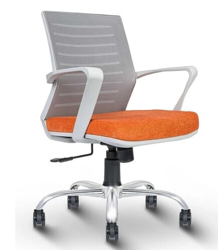 Fabric Tom Grey Chairs - Iron Metal, Multi Color, All Size | Durable, Easy To Clean, Weather Resistant, Ergonomic Seating
