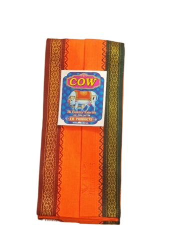 Ganga Jamuna Orange Gamcha