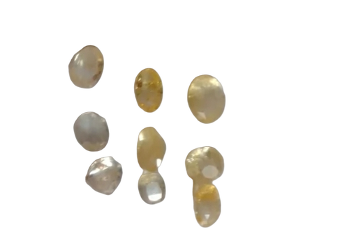 Oval Yellow Sapphire - Stone Type: Mineral Gemstones