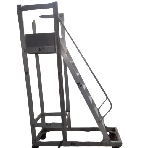 Silver Aluminium Platform Ladder