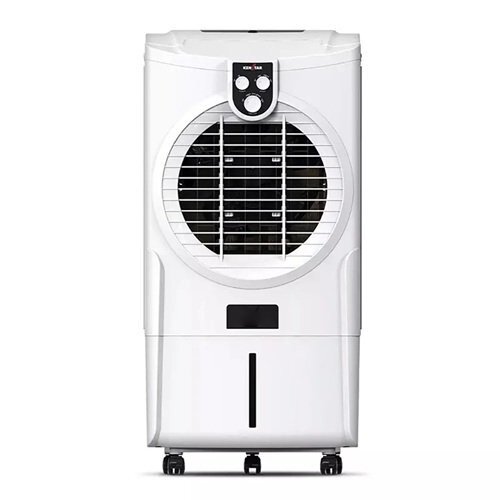 White Desert Cooler - Plastic Floor Standing, White, 220-250V | Efficient Cooling, Powerful Airflow, Energy Saving, Large Capacity, Portable Design