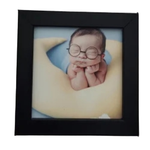 Wooden Black Miniature Photo Frame