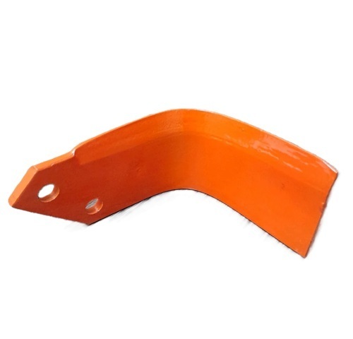 5 Feet Rotavator Blade - Metal, Orange, L Shape | Durable, Sharp Edges, Efficient Cutting