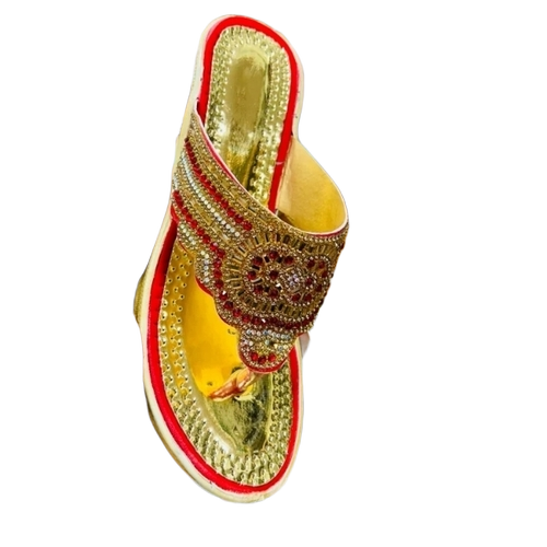 Ladies Wedding Slippers - Synthetic, All Sizes, Multi Color | Comfortable Fit, Lightweight, Cushioned Sole
