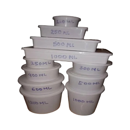 Plain Plastic Container