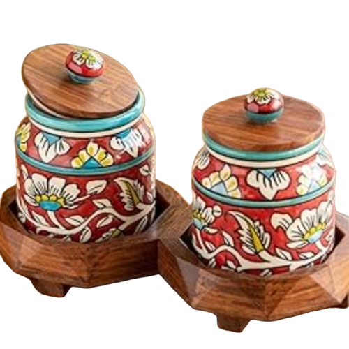 Wooden Jar
