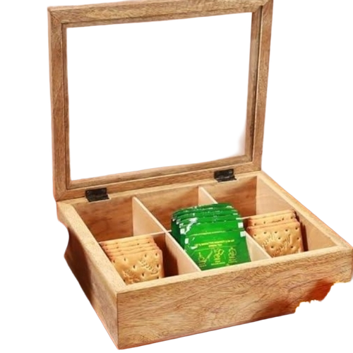 Wooden Tea Box