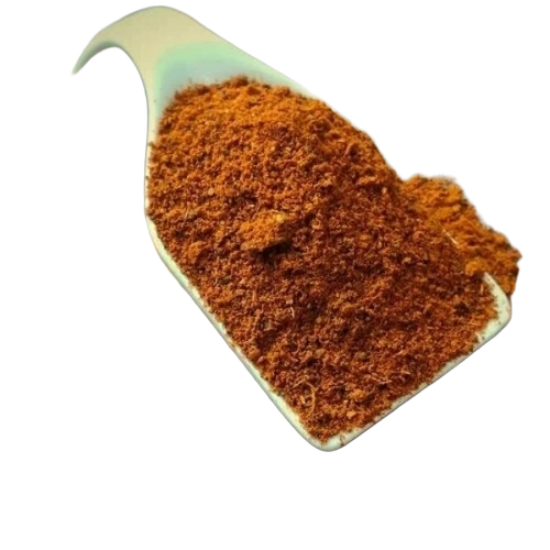 Channa Masala Powder - Reddish-Brown Fine Powder, Natural Spices, Balanced Heat, Savory Taste