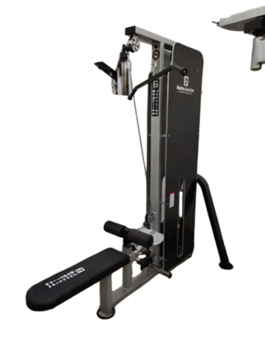 Lat Pulldown Seated Row Gym Machine