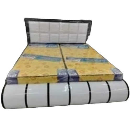Polished Wooden Double Bed