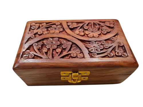 Carved Wooden Box