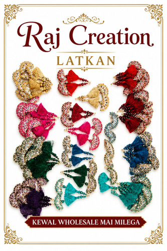 Fancy Lace Latkan - Color: 20+Colour