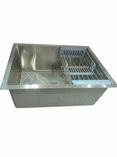 Stainless Steel Single Bowl Kitchen Sink - Feature: Corrosion Resistance