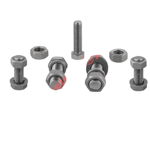 Cadmium Plated High Tensile Bolt - Customized Size, Grey, Grade A | Hexagon Head, Tempered, Powder Coated, Durable