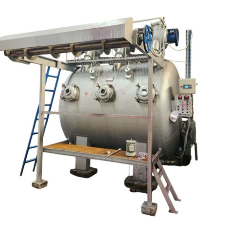 Frabic Dying Machine - Electric Drive, Grey Color, Fully Automatic | Heavy Duty, High Performance, 1 Year Warranty