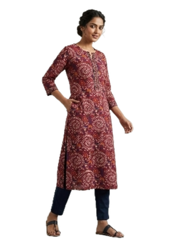 Jaipur Handloom Cotton Kurti - Gender: Female