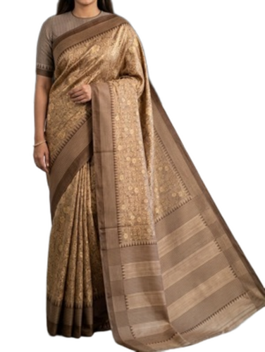 Elegant Crepe Sarees - Color: Siddharth Textiles