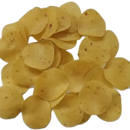 Red Chilli Rice Papad - Color: Yellowish