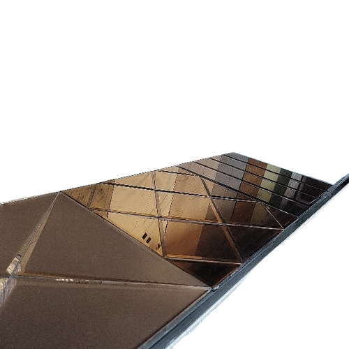 Wall Glass - Color: Silver