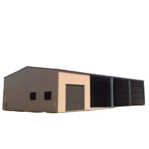 Dairy Farm Sheds - Color: White