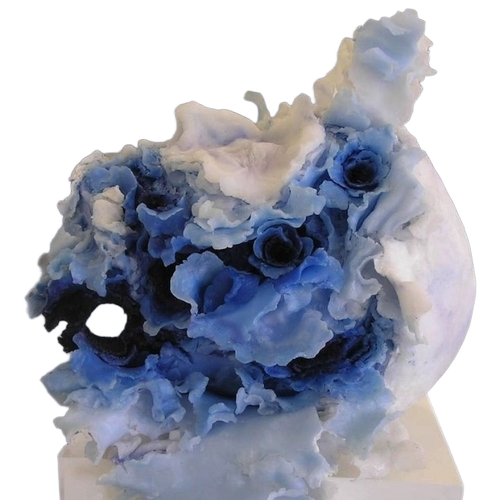 Floral Decorative Wax Sculpture