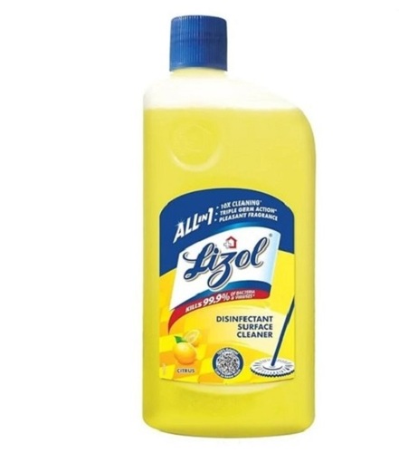 Lizol Floor Cleaner - Color: Yellow