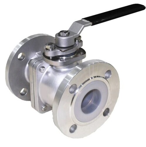 Ptfe Lined Ball Valve - Color: Comes In Various Colors