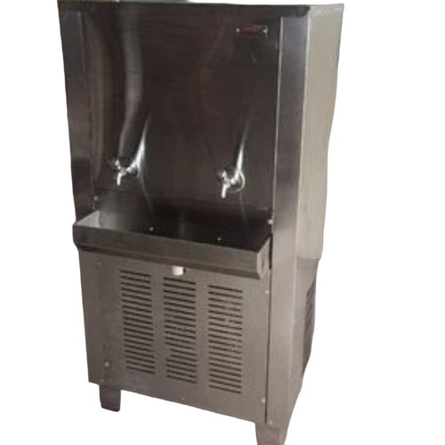 150 Liter Ss Water Cooler - Stainless Steel, Silver, 150 Ltr Capacity, 2 Taps, 90W Power Consumption