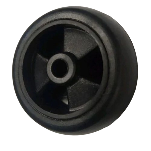Black Plastic Trolley Wheel