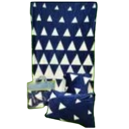 Blue Printed Bedsheets