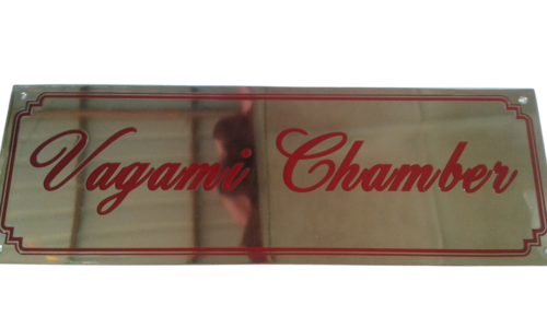 Brass Name Plate