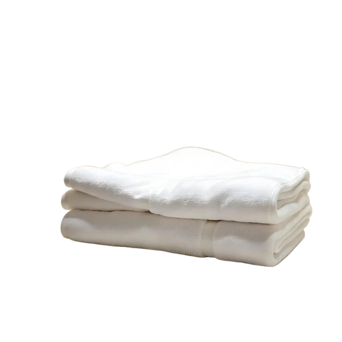Cotton Bath Towels - 300-700 GSM, 100% Cotton, White | Soft Terry Surface, Quick Dry, Water Absorbency
