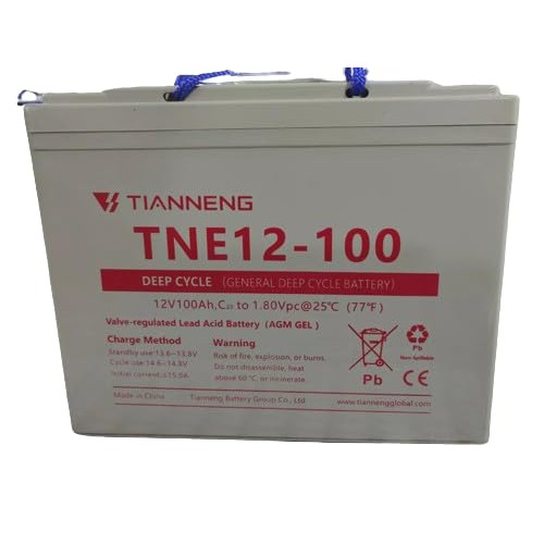 Tianneng Tne 12-100 (12V 100Ah) Smf Battery - Capacity: 100 Pcs/Hr