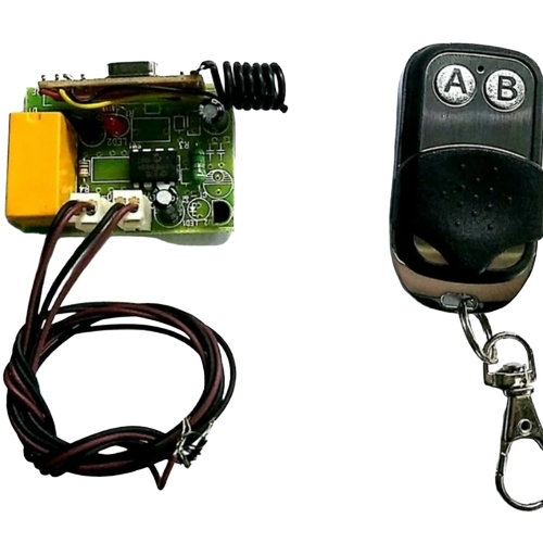 Rf 2 Button Remote With 1 Relay Output