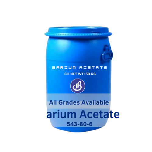 Barium Acetate Cas No 543-80-6 - Application: Textile Industry