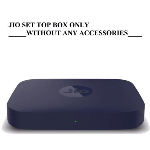 Jio Set Top Box Only Without Any Accessories - Dimension (L*W*H): 8*2*5 Inch (In)