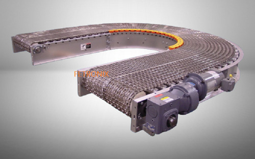Metal Belt Curve Conveyor