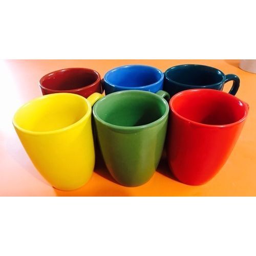 Multi Colour Ceramic Milk Cups