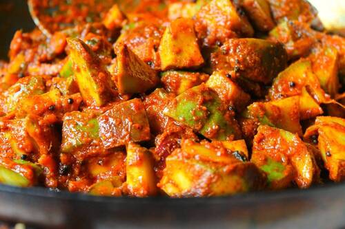 Homemade Mango Pickle