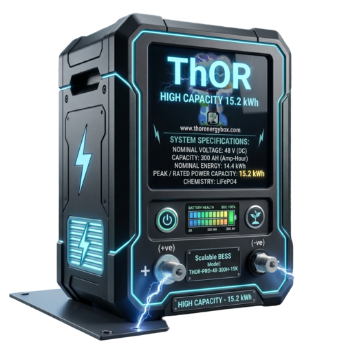 "Thor" 48V 300Ah Battery Energy Storage System - Application: Solar Inverter