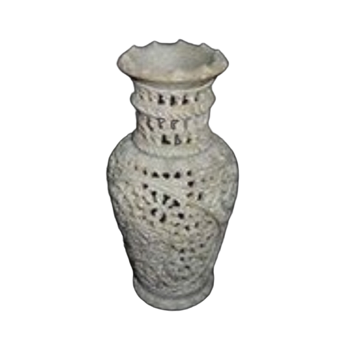 Carved Filigree Vase