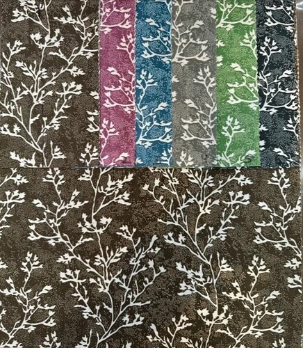 Floral Polyester Knitting Curtains