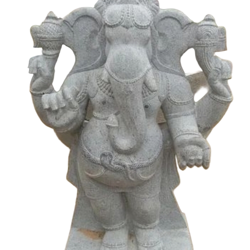 Lord Ganesh Sand Stone Statue