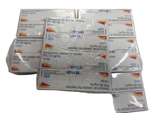 Olimab Denosumab 60 Injection - Origin: Indian