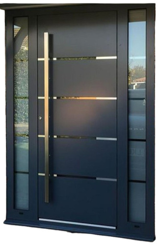 Polished Aluminium Door