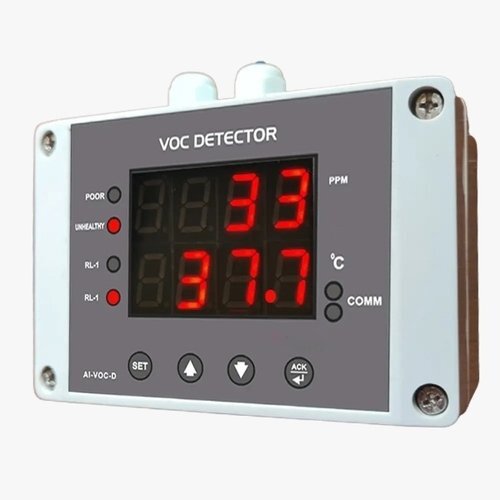 Volatile Organic Compound Detector - Metal Multi Color 220-400V | Portable Design Digital Display High Sensitivity Alarm System