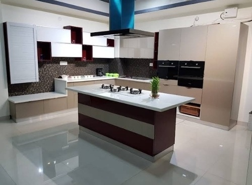 4 Feet Wooden Modular Kitchen
